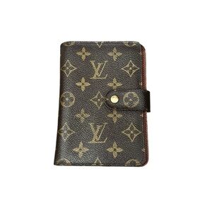Louis Vuitton Monogram Porte Papier Zip Bi-Fold Unisex Wallet